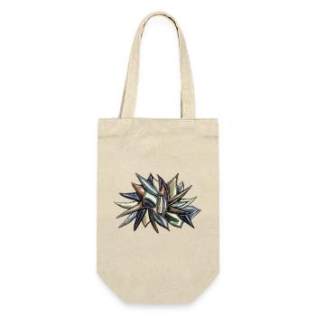 Kaleidoscope Cut Flower - Gift Bag for Bottles - nature - Front