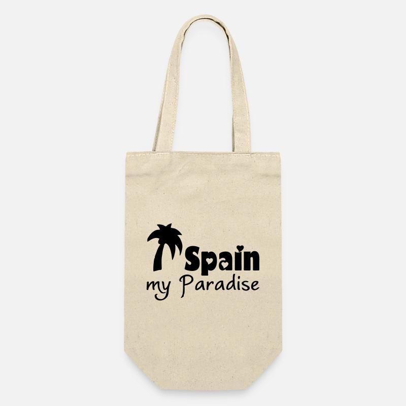 Spain Paradise Spanien Urlaub Reise Geschenk - Geschenkbeutel für Flaschen - Natur