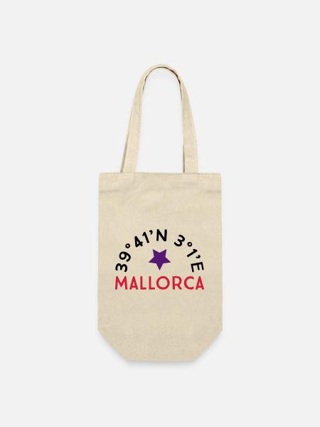 Mallorca - Geschenkbeutel für Flaschen - Natur