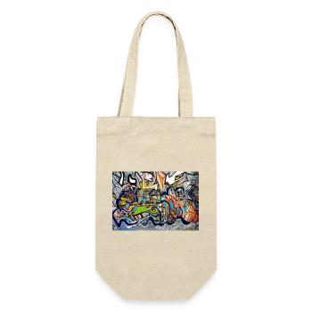 graffiti wall - Gift Bag for Bottles - nature - Front