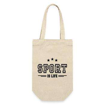 sport is life 2 - Gift Bag for Bottles - nature - Front