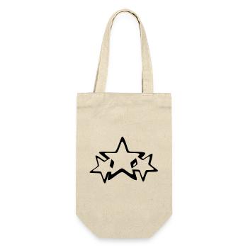 stars - Gift Bag for Bottles - nature - Front