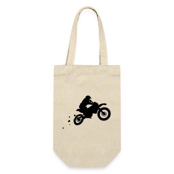 motor bike - Gift Bag for Bottles - nature - Front