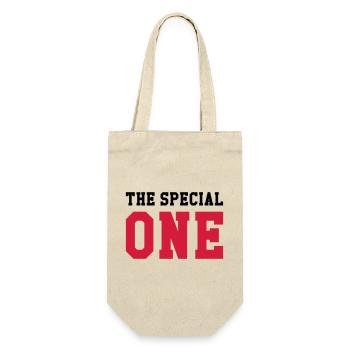 The Special One - Gift Bag for Bottles - nature - Front