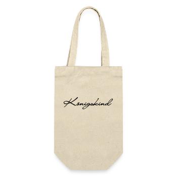 Königskind - Geschenkbeutel für Flaschen - Natur - Vorne