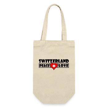 Switzerland - Gift Bag for Bottles - nature - Front