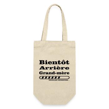 bientot arriere grand mere - Sac à bouteille - nature - Devant