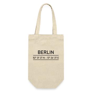 Berlin - Gift Bag for Bottles - nature - Front
