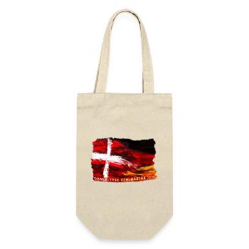 dansk tysk venskab - Deutsch dänische Freundschaft - Geschenkbeutel für Flaschen - Natur - Vorne