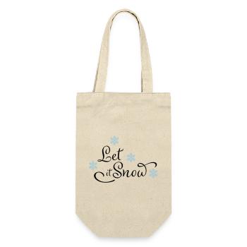 Cadeaux drôles pour Noël - Sac à bouteille - nature - Devant