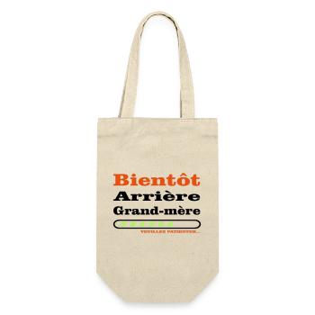 bientot arriere grand mere - Sac à bouteille - nature - Devant