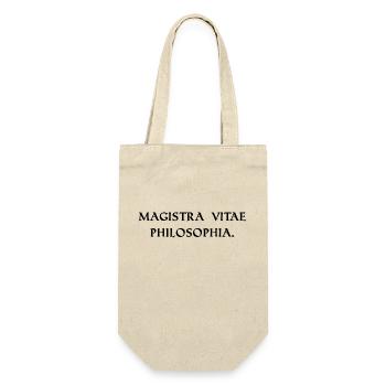 the philosophy is the teacher black - Gift Bag for Bottles - nature - Front