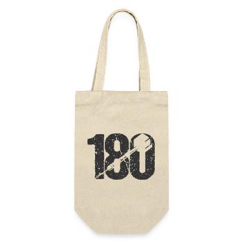 DART DARTS 180 ONEHUNDREDANDEIGHTY DARTS PLAYER - Gift Bag for Bottles - nature - Front