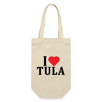 T-shirt J’adore Tula t-shirt Sardaigne idée cadeau - Sac à bouteille - nature - Devant