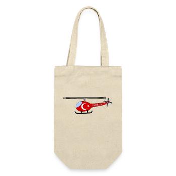 Hélicoptère Türkiye Flag Enfants - Sac à bouteille - nature - Devant