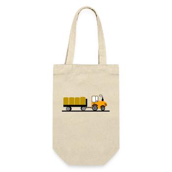 Tracteur - Sac à bouteille - nature - Devant