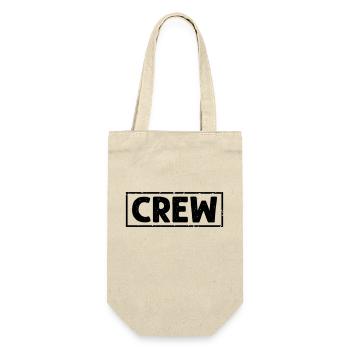 Crew - Geschenkbeutel für Flaschen - Natur - Vorne