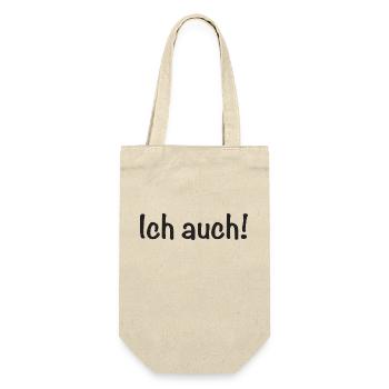 Ich auch! - Geschenkbeutel für Flaschen - Natur - Vorne
