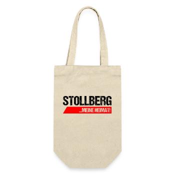 Stollberg Erzgebirge meine heimat - Geschenkbeutel für Flaschen - Natur - Vorne