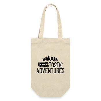 Vantastic Adventures! Van Travel And Adventures - Gift Bag for Bottles - nature - Front