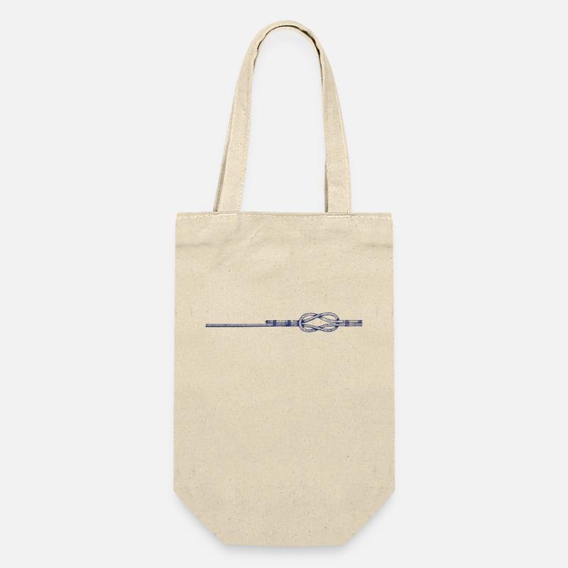 Nœud plat - Sac à bouteille - nature