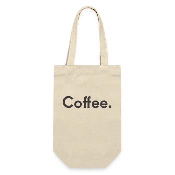 J’aime le café - Sac à bouteille - nature - Devant