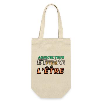 Agriculteur Et Fier De l'Etre - Sac à bouteille - nature - Devant