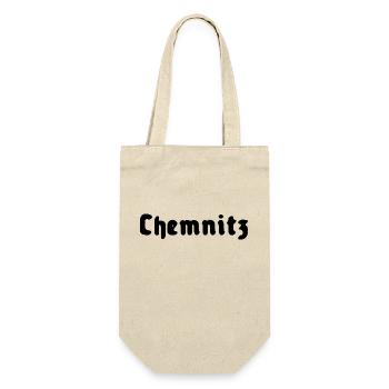 Chemnitz - Geschenkbeutel für Flaschen - Natur - Vorne