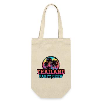 Thailand Party Crew - Gift Bag for Bottles - nature - Front