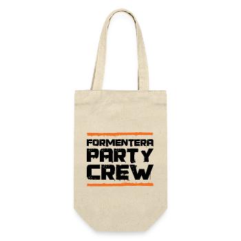 Formentera Party Crew - Gift Bag for Bottles - nature - Front