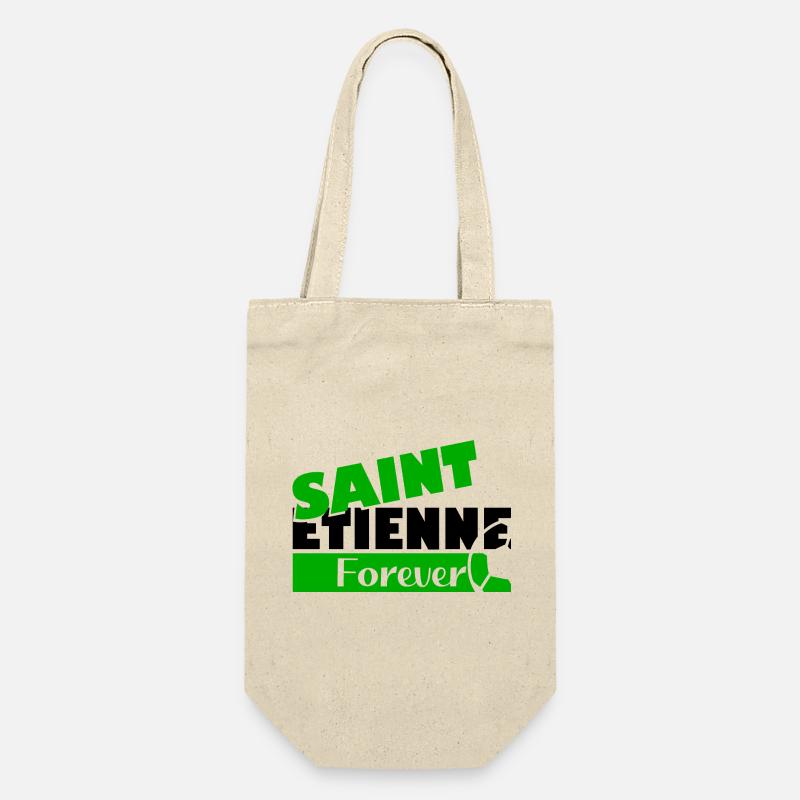Saint Etienne Forever Bold Logo Tee - Sac à bouteille - nature