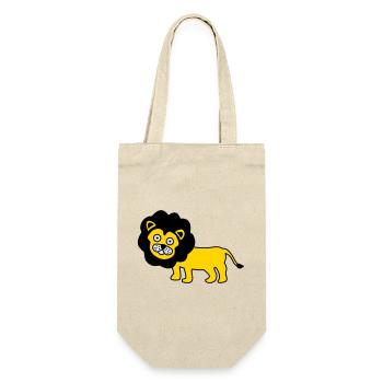 Le lion comme design pour enfants - Sac à bouteille - nature - Devant