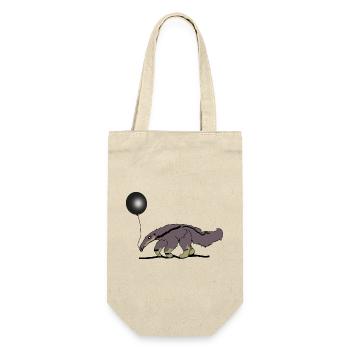 Anteater - Gift Bag for Bottles - nature - Front