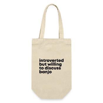 Banjo - Gift Bag for Bottles - nature - Front