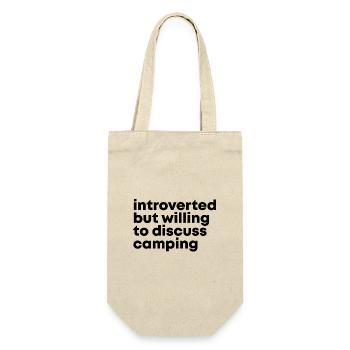 Camping - Gift Bag for Bottles - nature - Front
