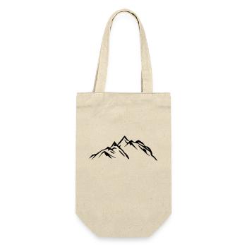 Mountains Mountains 2 - Gift Bag for Bottles - nature - Front