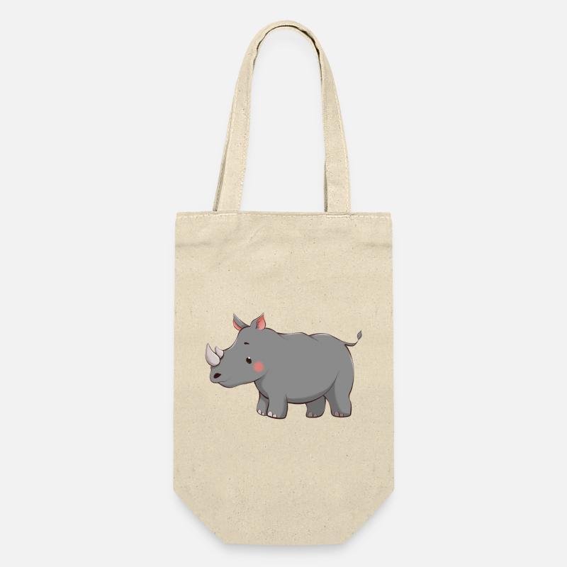 Rhinocéros - Sac à bouteille - nature