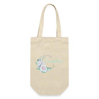Für Caroline - Geschenkbeutel für Flaschen - Natur - Vorne