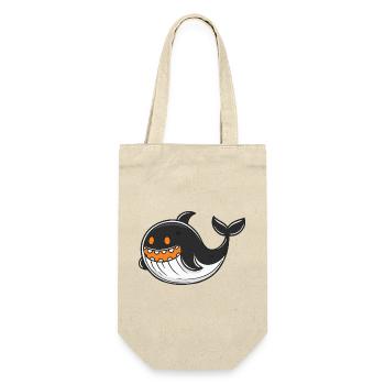 Whale Halloween Zombie - Gift Bag for Bottles - nature - Front