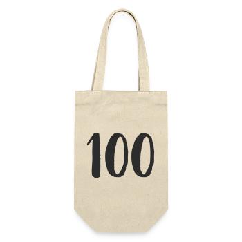 100 dessinés à la main - Sac à bouteille - nature - Devant