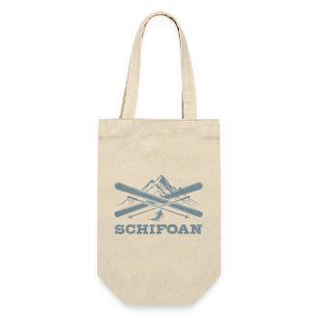 Schifoan | Après ski, winter sports, ski holidays - Gift Bag for Bottles - nature - Front