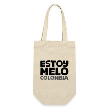 ESTOY MELO en noir - Sac à bouteille - nature - Devant