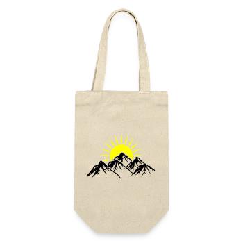 Montagnes Soleil Nature - Sac à bouteille - nature - Devant