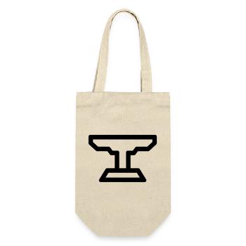 anvil - Gift Bag for Bottles - nature - Front