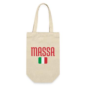 Massa Italy Flag  - Gift Bag for Bottles - nature - Front