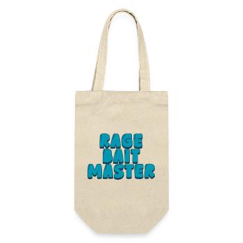 Rage-Bait-Meister - Geschenkbeutel für Flaschen - Natur - Vorne