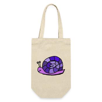 - Snail Cartoon Kids Child - Gift Bag for Bottles - nature - Front