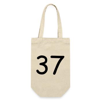 37 - Gift Bag for Bottles - nature - Front