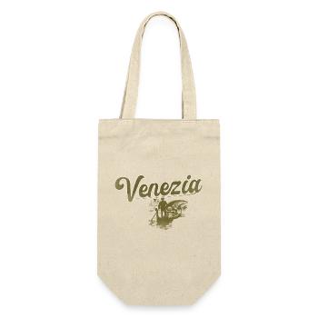 Venice, Vintage - Gift Bag for Bottles - nature - Front