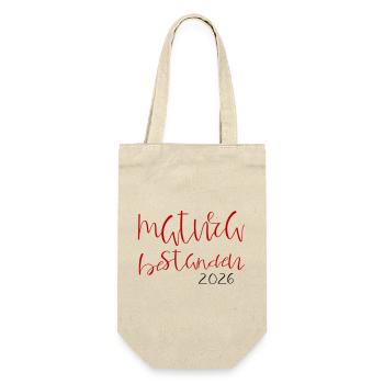 Matura passed - Gift Bag for Bottles - nature - Front